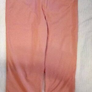 Loft Size 14 Peach Coral Color Cotton Spandex Women's Original Crop Capri Pants